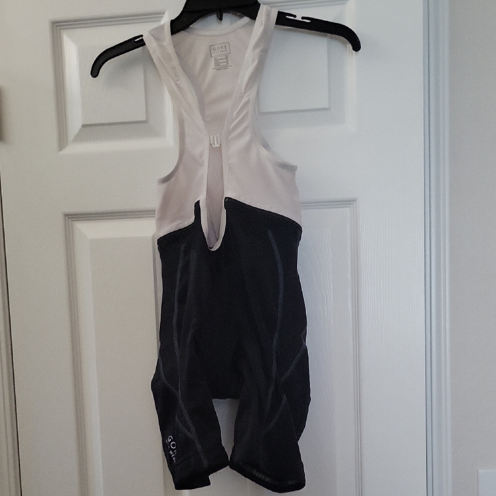 Womens GORE BIKEWEAR racer back cycling bibs Sz S